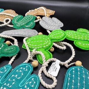 Colorful Cactus felt garland
